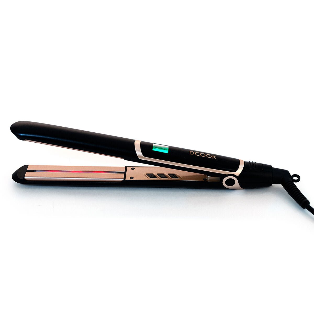 Ceramic Hair Straighteners Dcook Gallery Black 45 W Infrared - MES49