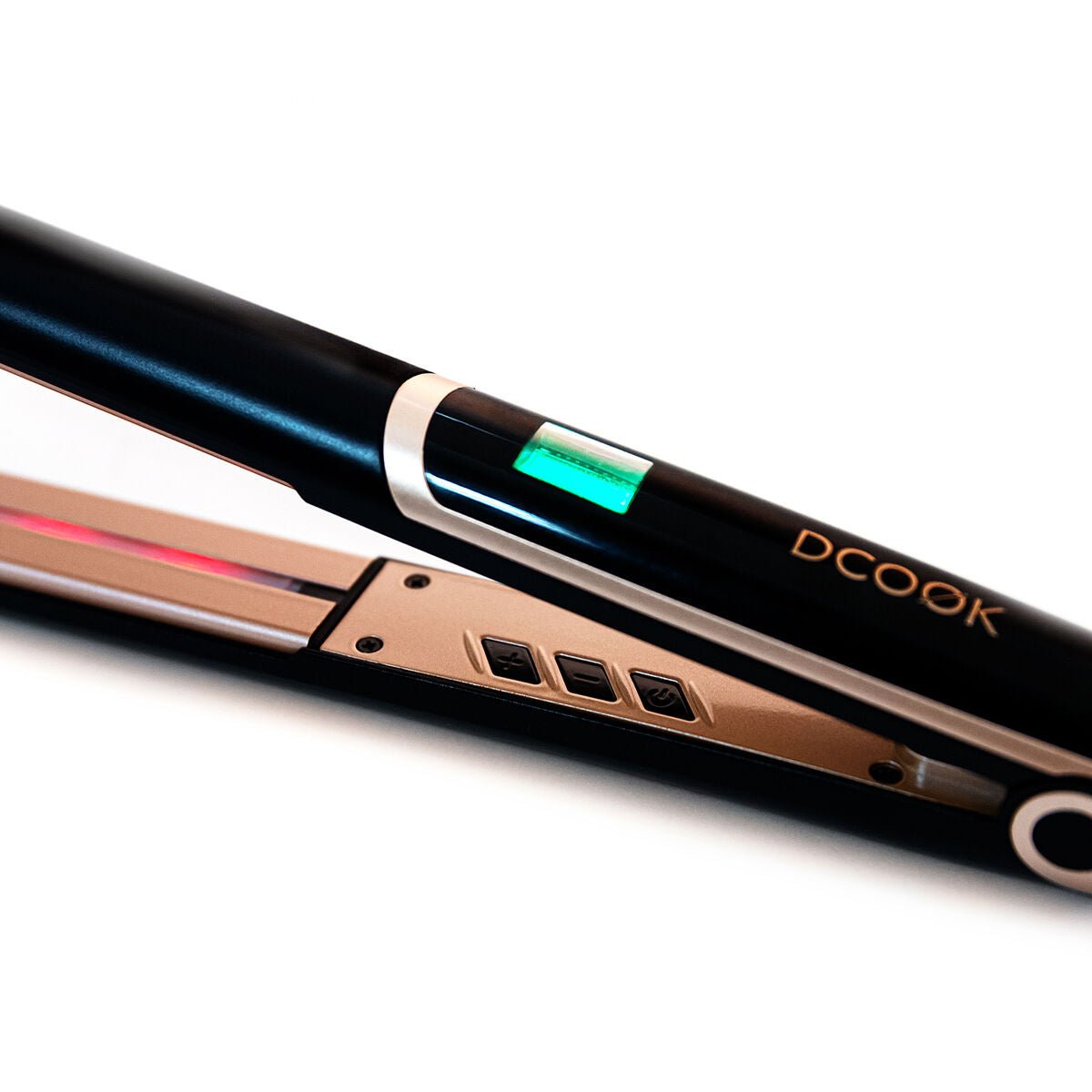 Ceramic Hair Straighteners Dcook Gallery Black 45 W Infrared - MES49