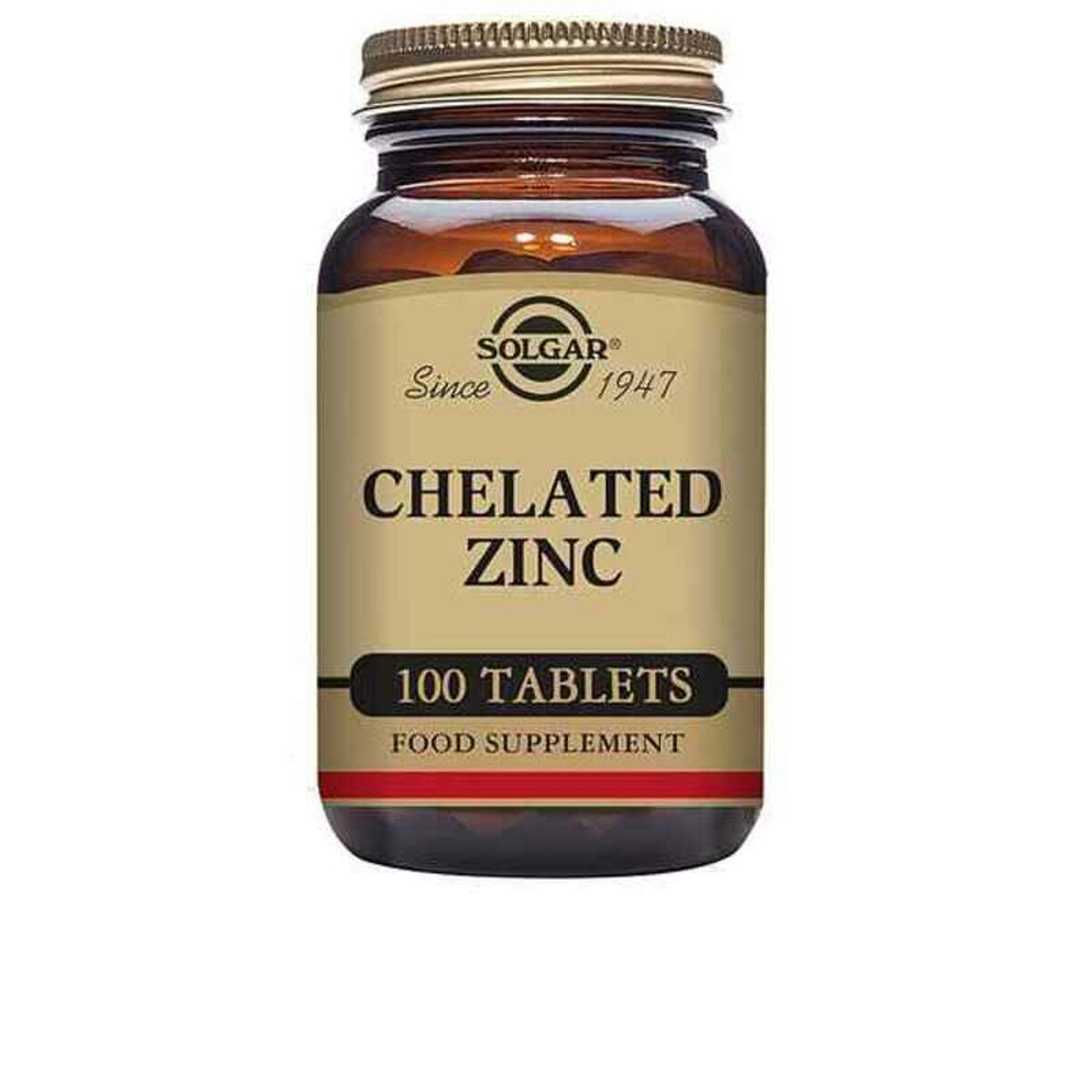 Chelated Zinc Solgar Zinc Quelado (100 uds) - MES49