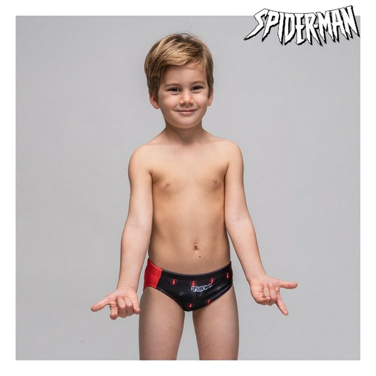 Children’s Bathing Costume Spider - Man Red - MES49