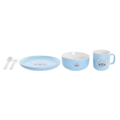 Children’s Dinner Set DKD Home Decor Koala - MES49