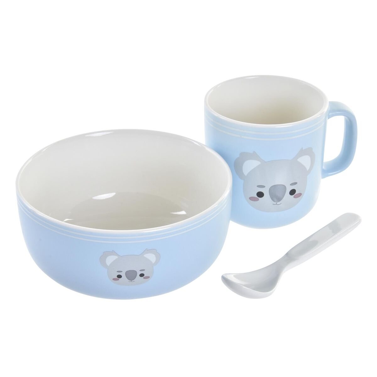 Children’s Dinner Set DKD Home Decor Koala - MES49