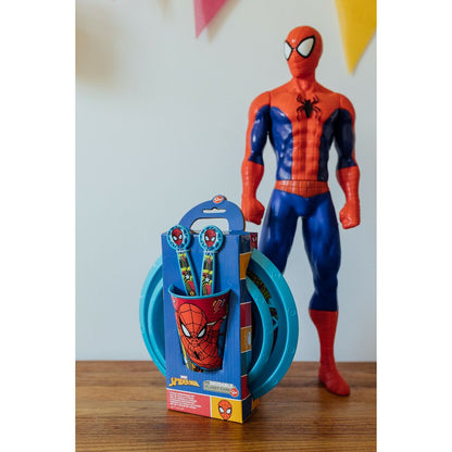 Children’s Dinner Set Spider - Man CZ11313 Plastic (5 Pieces) - MES49