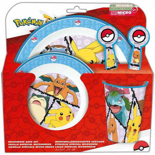 Children's dish set Pokémon (5 Pieces) - MES49