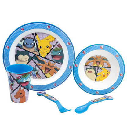 Children's dish set Pokémon (5 Pieces) - MES49