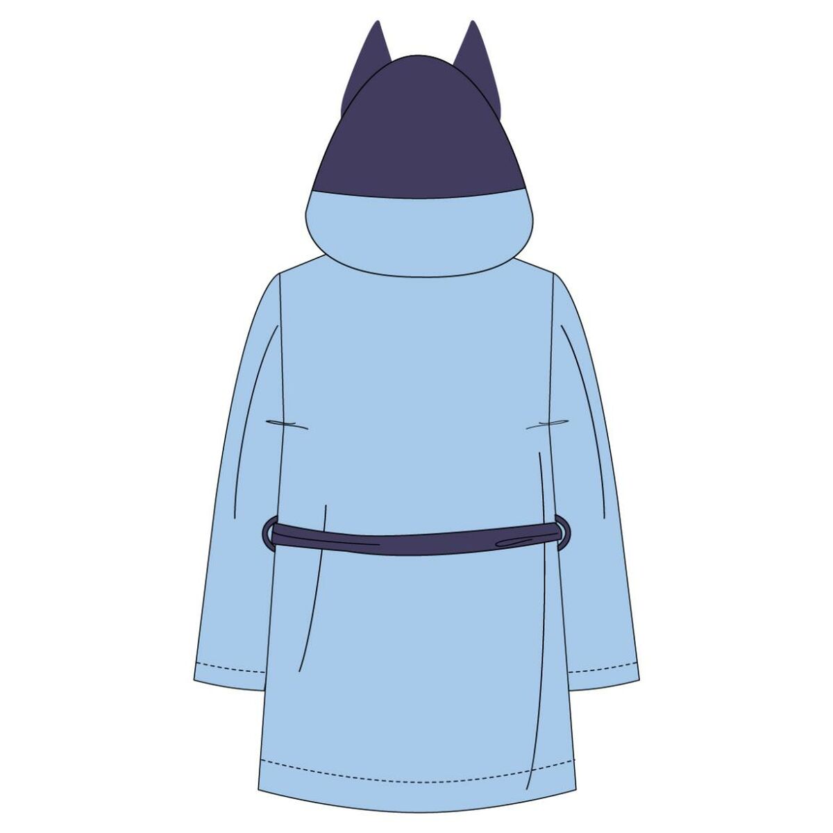 Children's Dressing Gown Bluey Blue - MES49