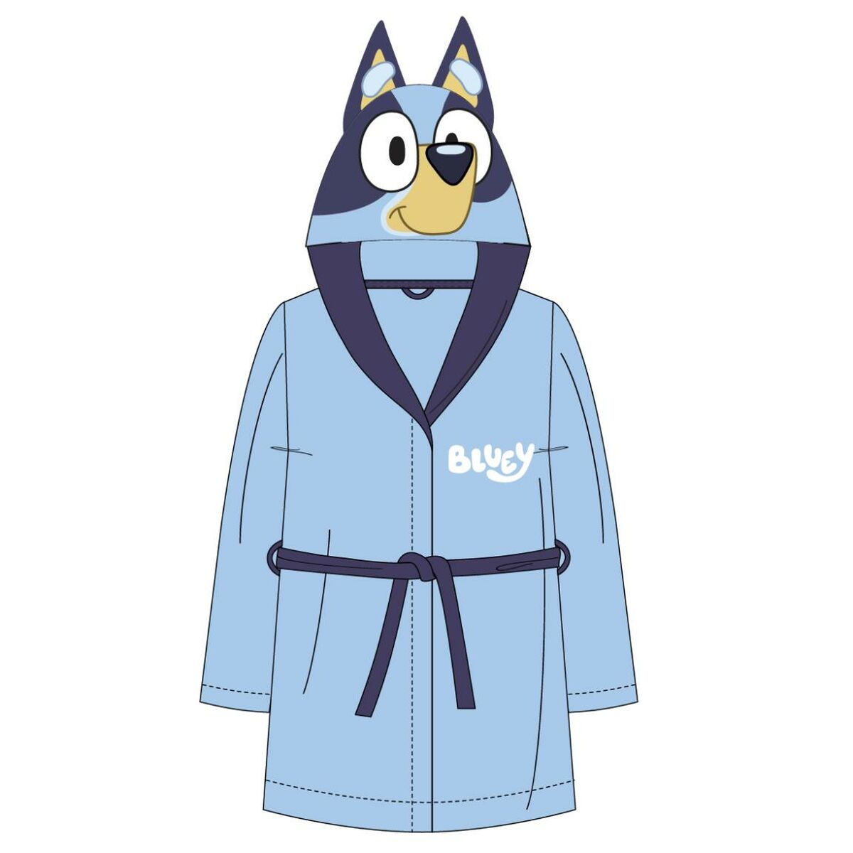 Children's Dressing Gown Bluey Blue - MES49