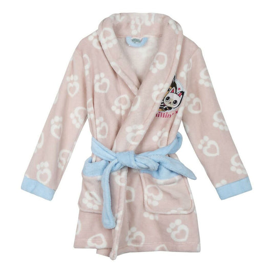 Children's Dressing Gown Gabby's Dollhouse Pink - MES49