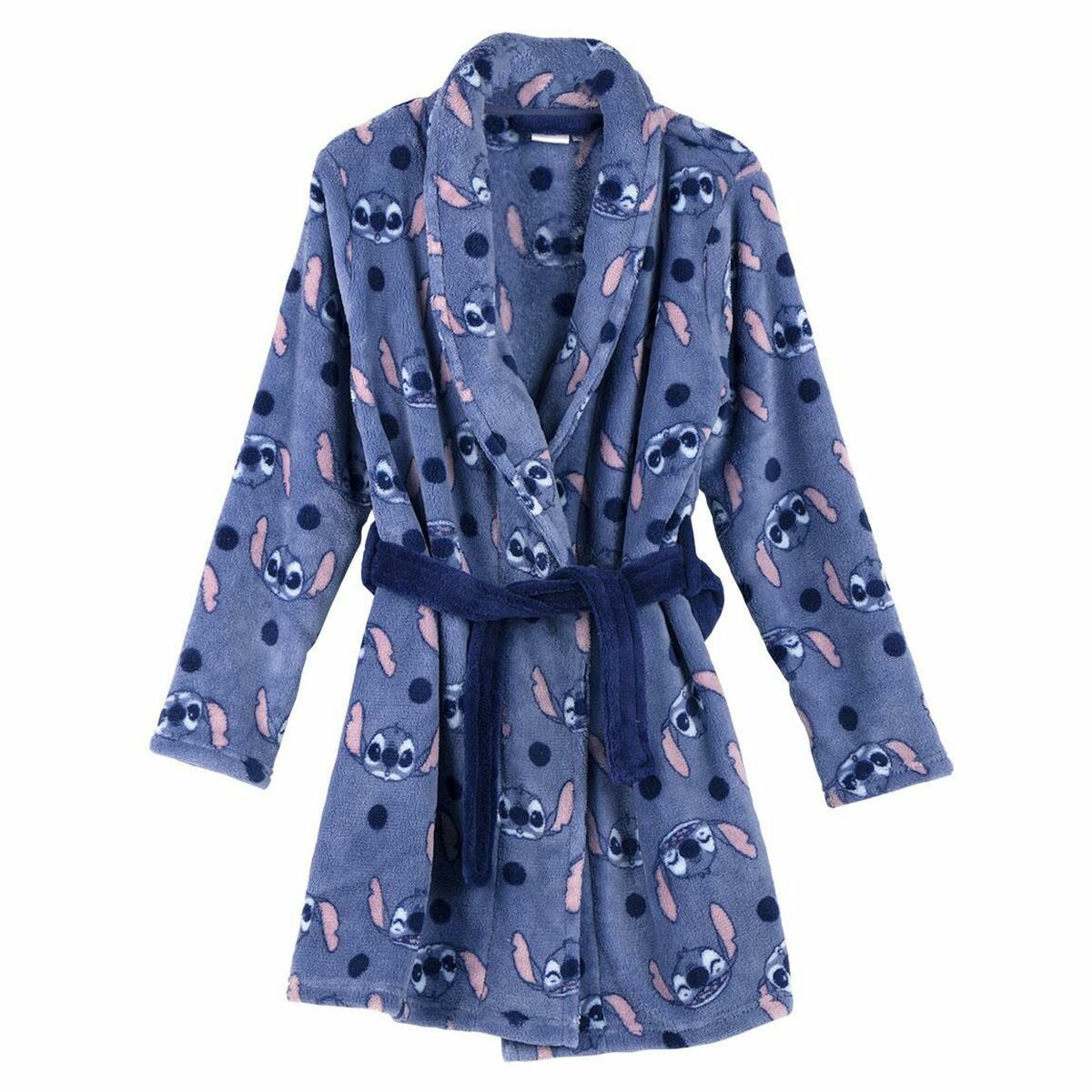 Children's Dressing Gown Stitch Blue - MES49