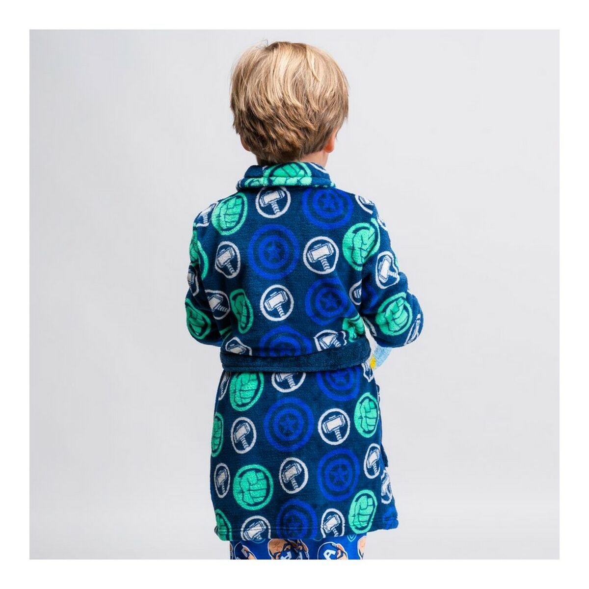 Children's Dressing Gown The Avengers Blue - MES49