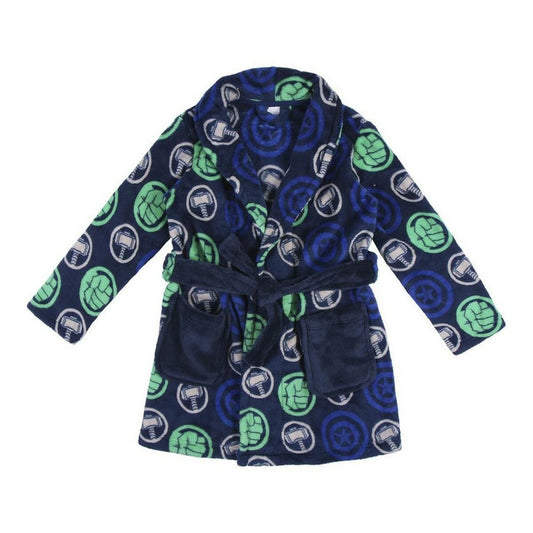 Children's Dressing Gown The Avengers Blue - MES49