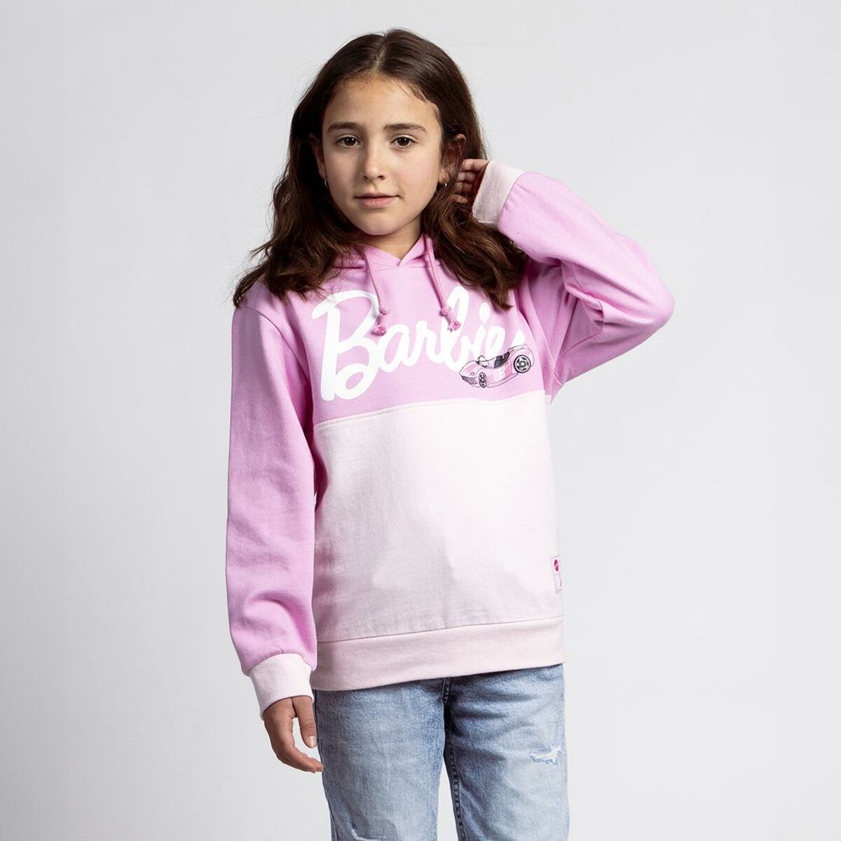 Children’s Hoodie Barbie Pink - MES49