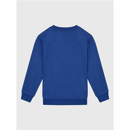 Children’s Hoodie Champion Crewneck Blue White - MES49