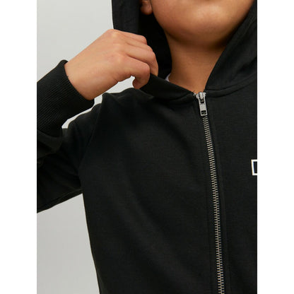 Children’s Hoodie Jack & Jones JCOSPACE LOGO SWEAT 12221210 Black - MES49