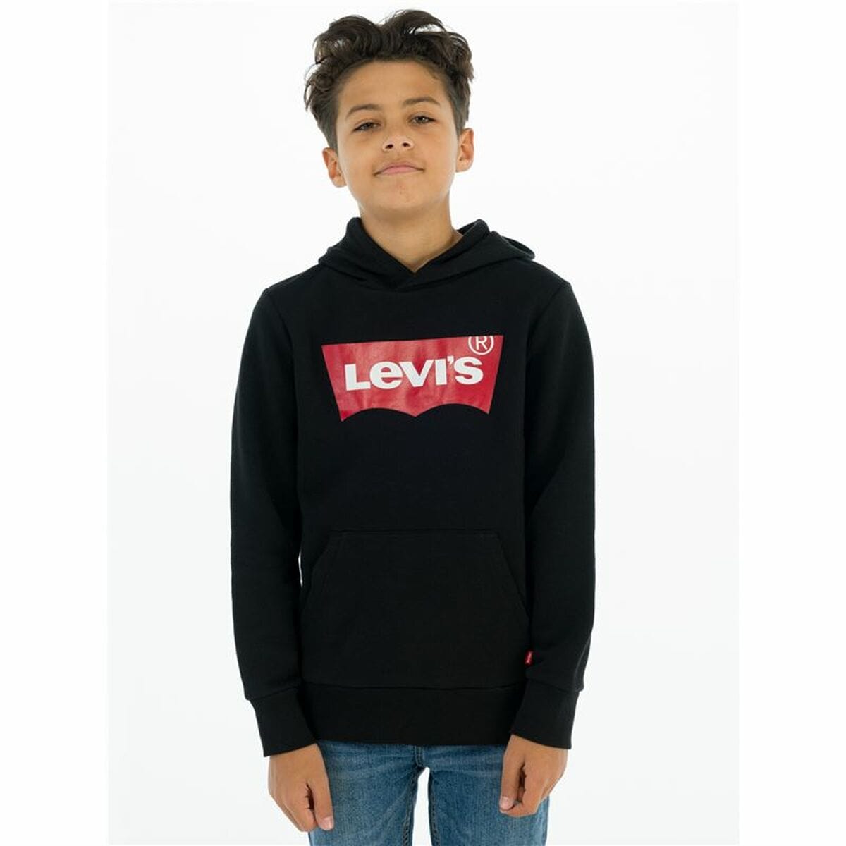 Children’s Hoodie Levi's 9E8778 - 023 Black - MES49