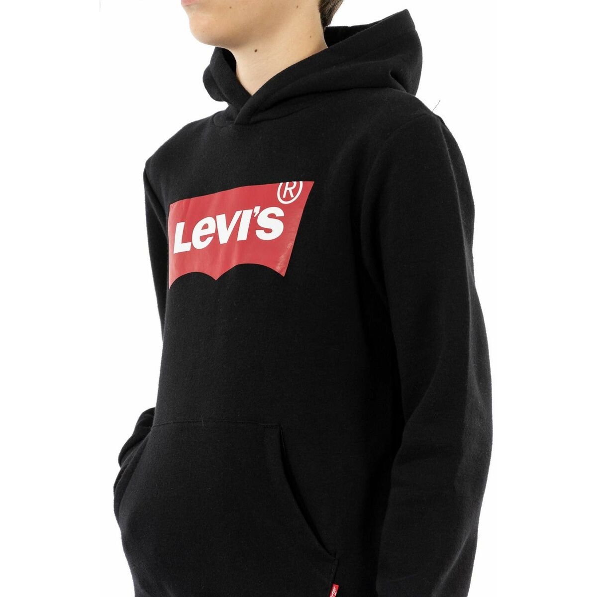 Children’s Hoodie Levi's 9E8778 - 023 Black - MES49