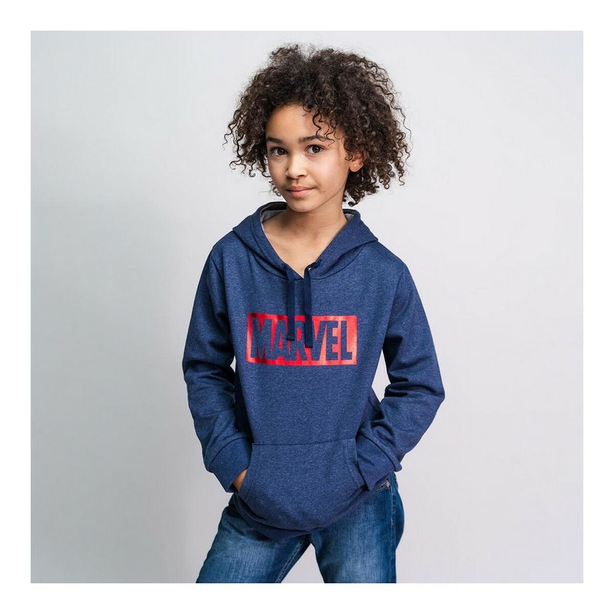 Children’s Hoodie Marvel Dark blue - MES49