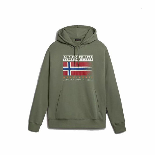 Children’s Hoodie Napapijri B - Kreis H Dark green - MES49