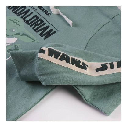 Children’s Hoodie The Mandalorian Green - MES49