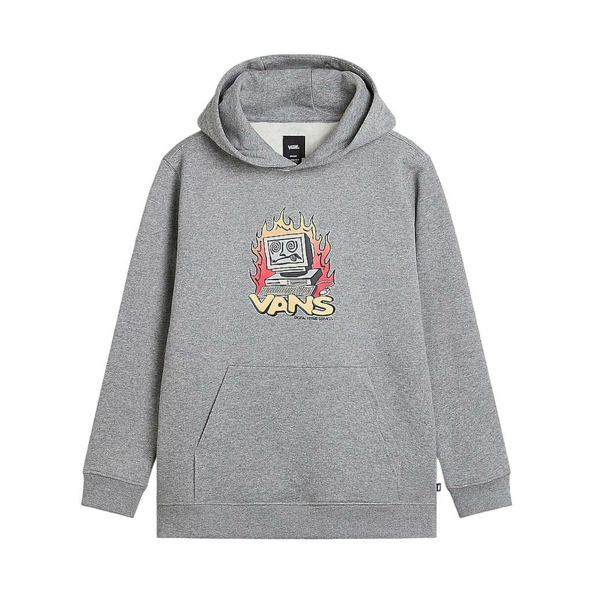 Children’s Hoodie Vans Digital Repair PO VN000JBK02F1 Grey - MES49