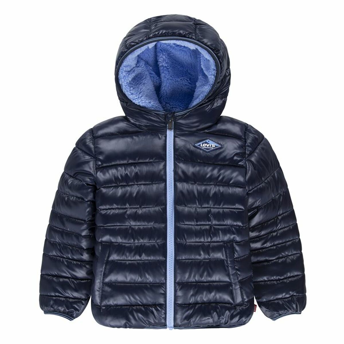 Children's Jacket Levi's Lined Mdwt Puffer J Dress Dark blue - MES49