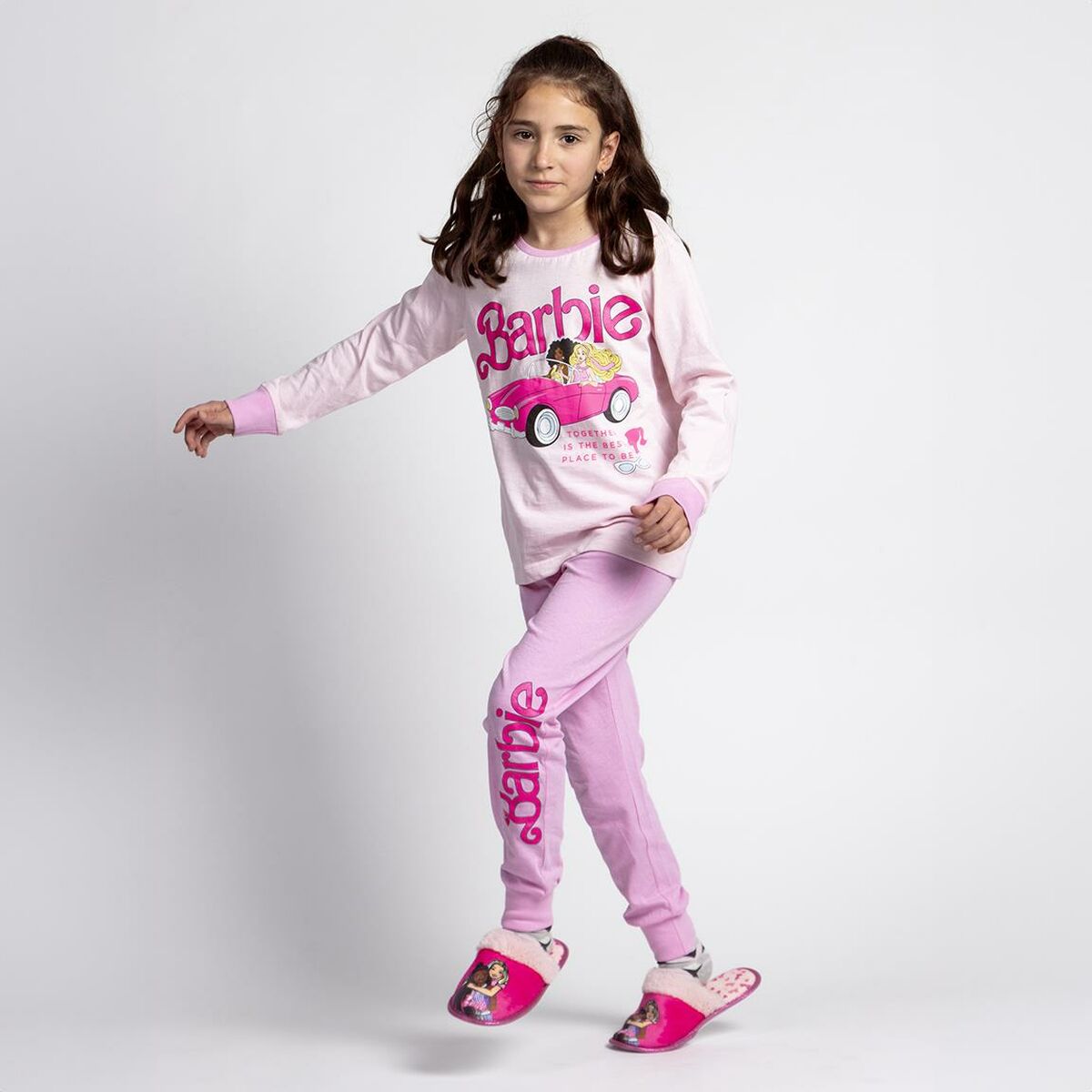 Children's Pyjama Barbie Pink - MES49