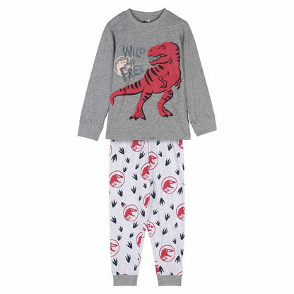 Children's Pyjama Jurassic Park Grey - MES49