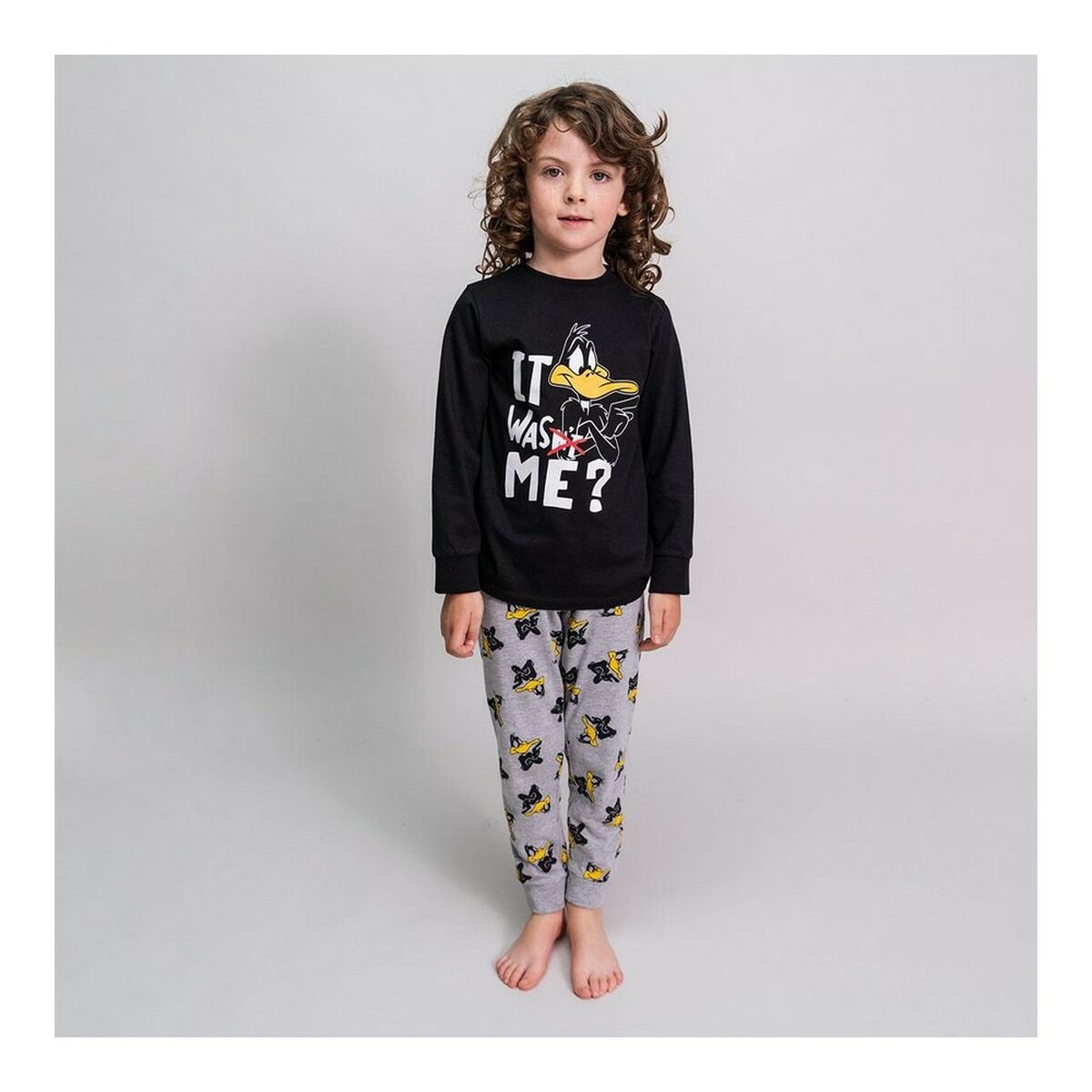 Children's Pyjama Looney Tunes Black - MES49