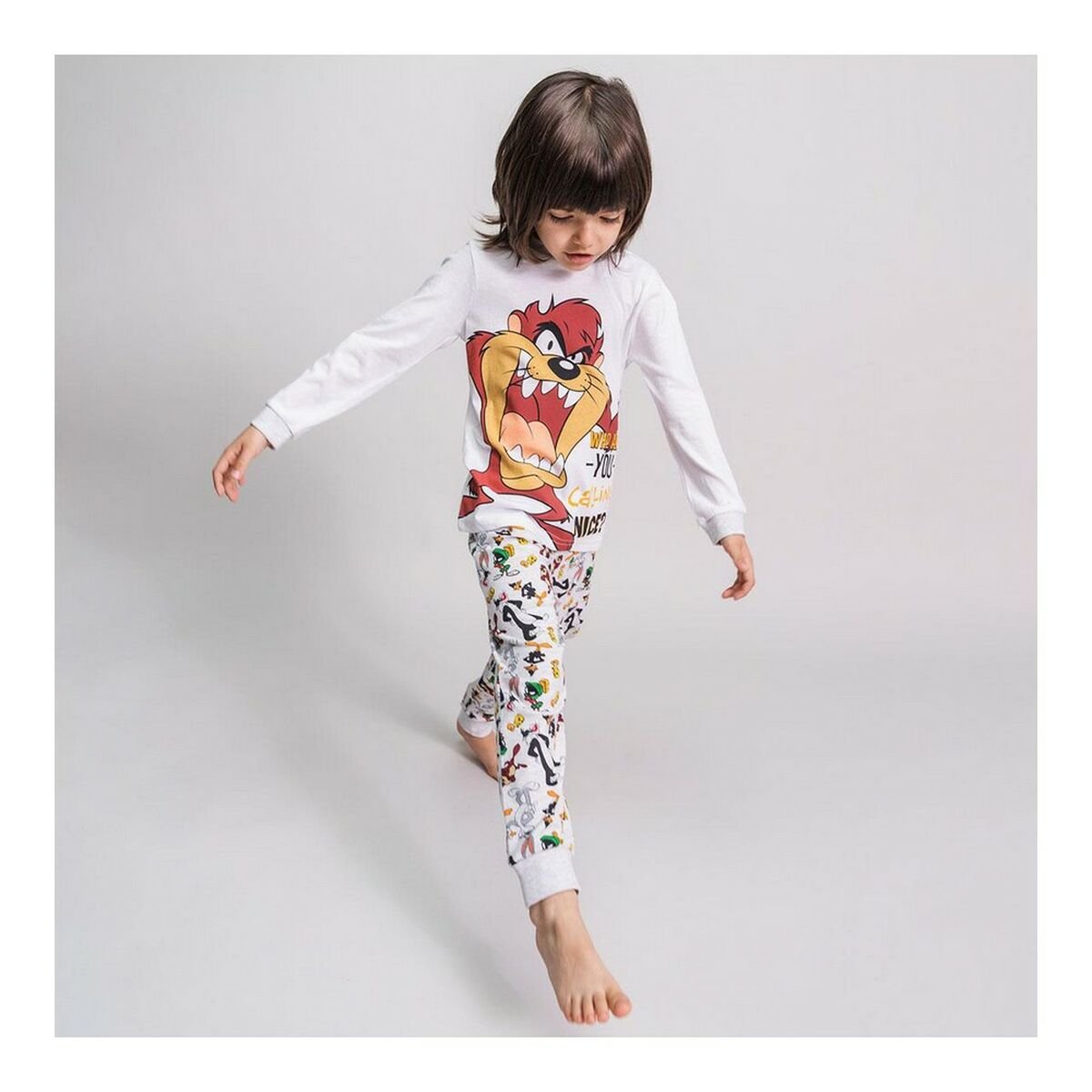 Children's Pyjama Looney Tunes Grey - MES49