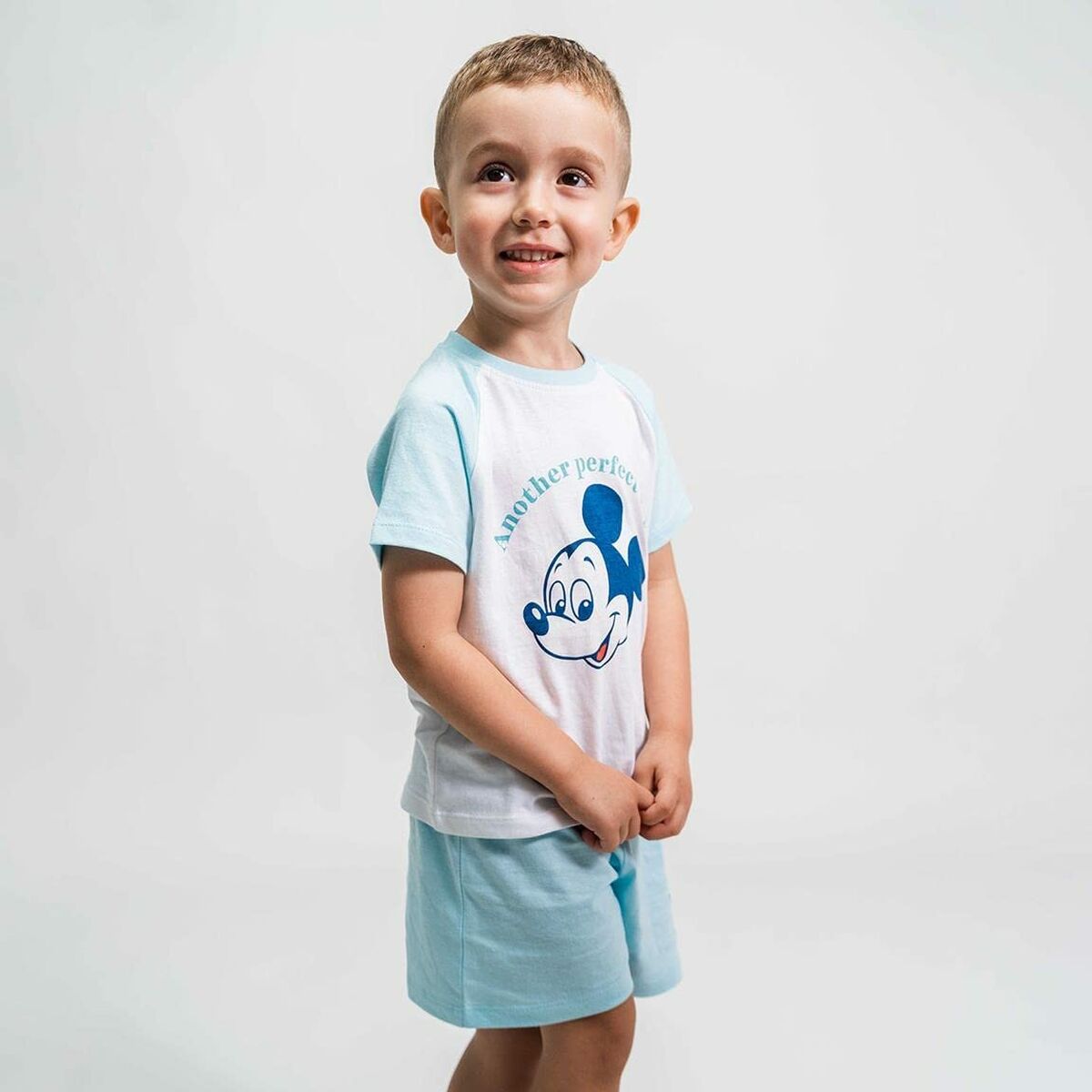 Children's Pyjama Mickey Mouse Light Blue - MES49