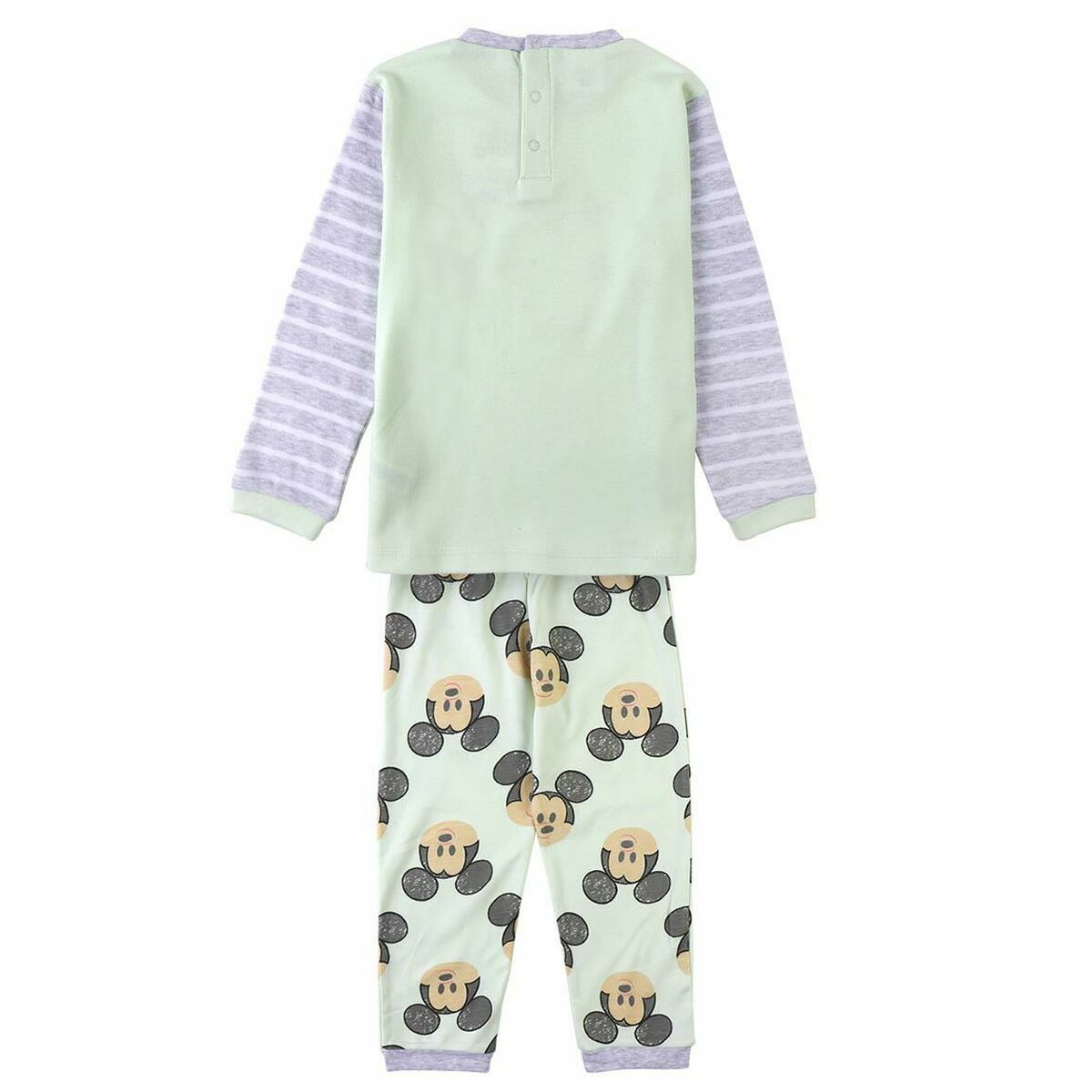 Children's Pyjama Mickey Mouse Pink Green Grey - MES49