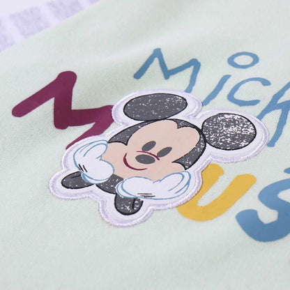 Children's Pyjama Mickey Mouse Pink Green Grey - MES49