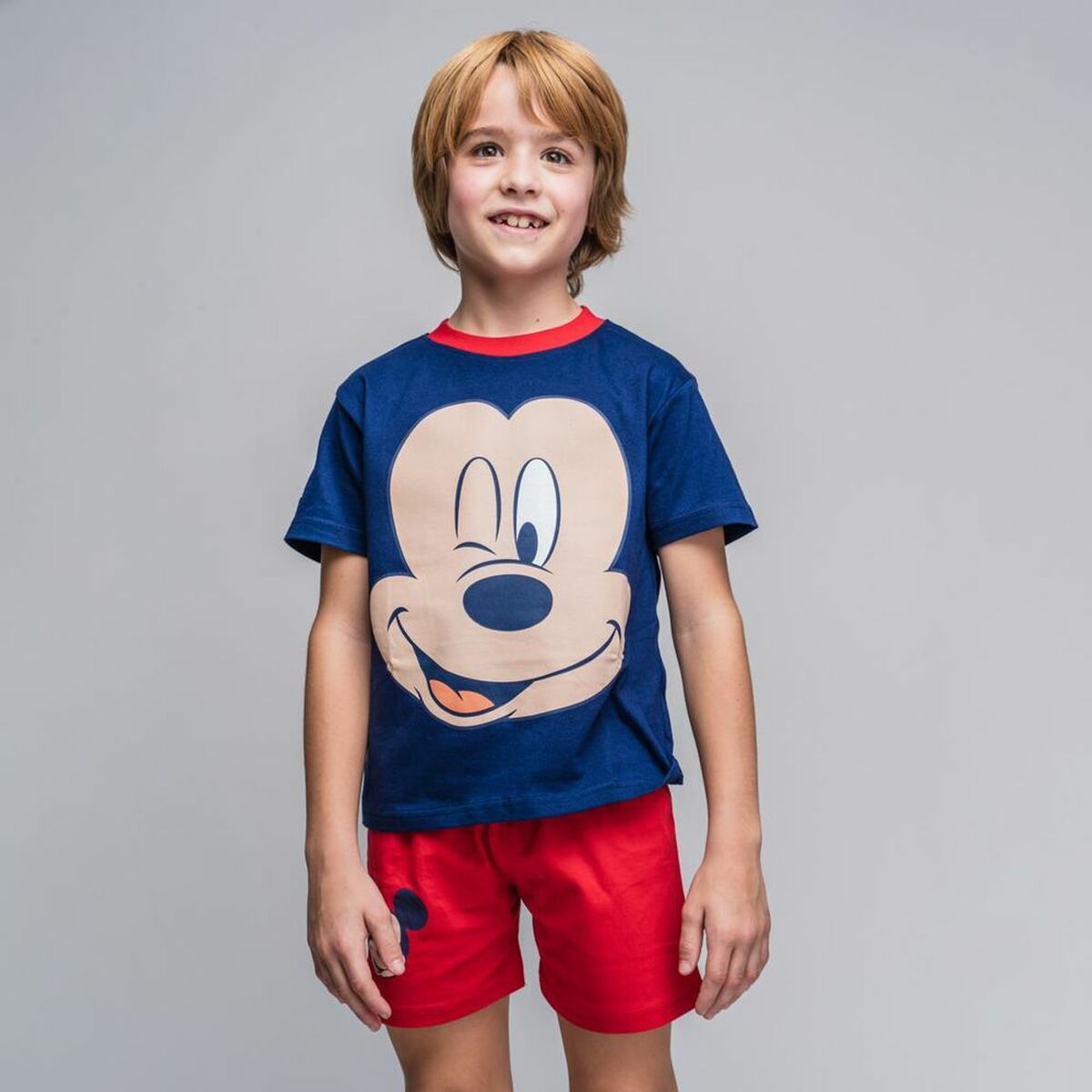 Children's Pyjama Mickey Mouse Red - MES49