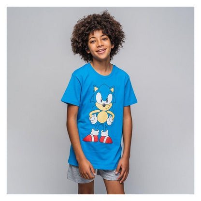 Children's Pyjama Sonic Blue - MES49