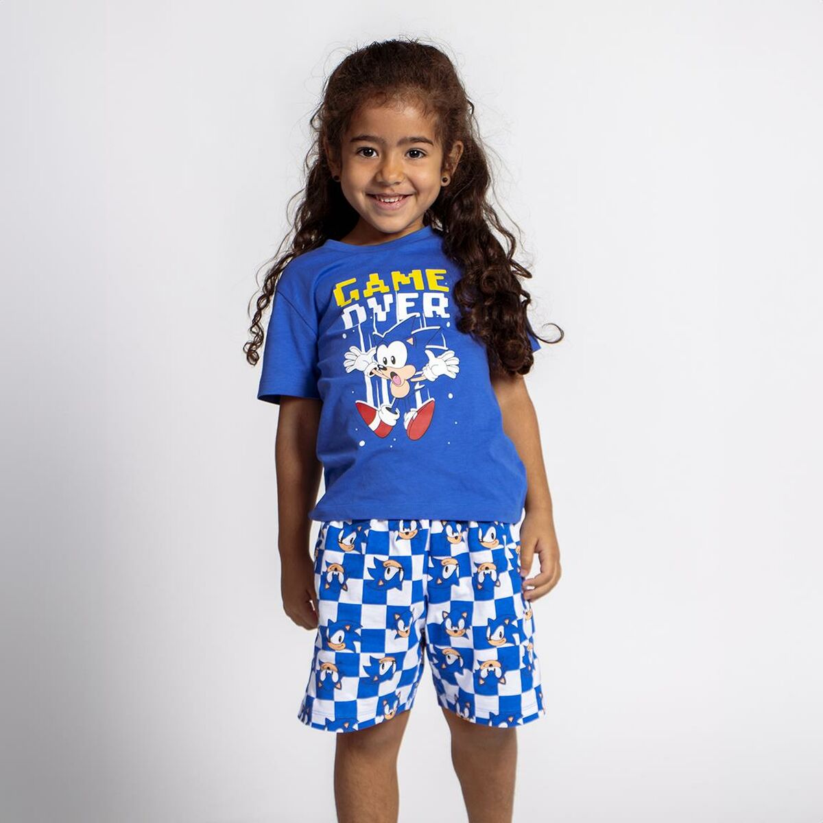 Children's Pyjama Sonic Blue - MES49