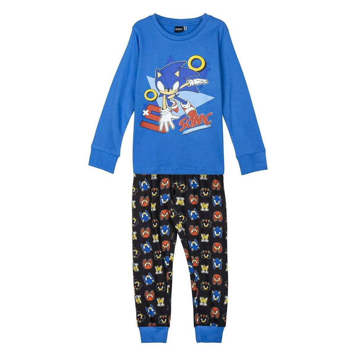 Children's Pyjama Sonic Blue - MES49