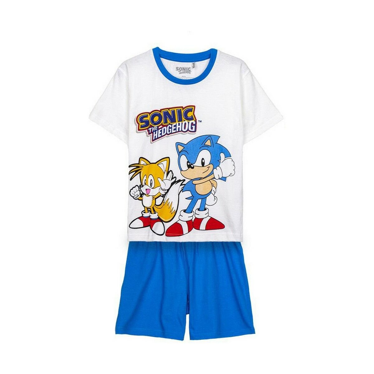 Children's Pyjama Sonic Blue Light Blue - MES49