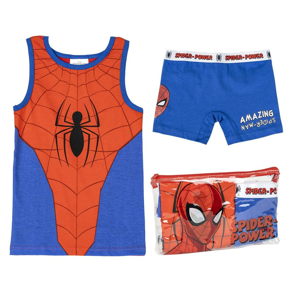 Children's Pyjama Spider - Man Red Blue - MES49