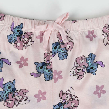 Children's Pyjama Stitch Pink - MES49