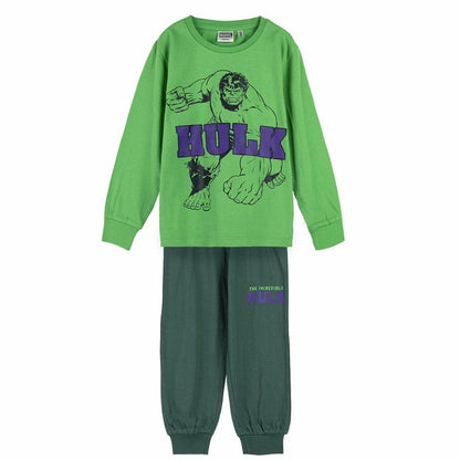 Children's Pyjama The Avengers Green - MES49