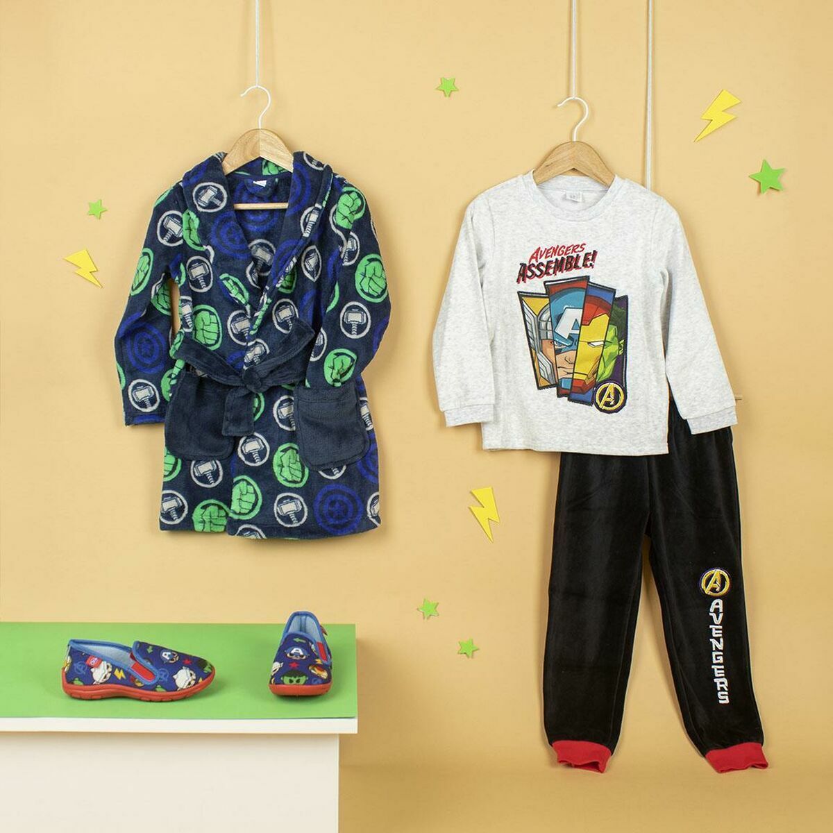 Children's Pyjama The Avengers Grey - MES49