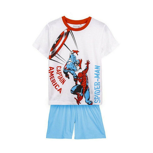 Children's Pyjama The Avengers Grey Blue White - MES49