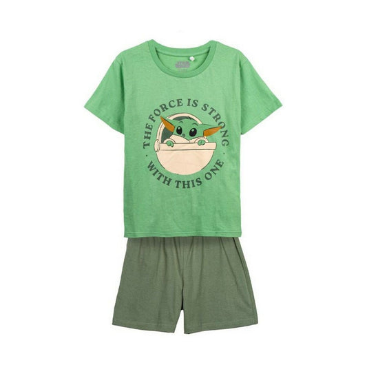 Children's Pyjama The Mandalorian Green - MES49