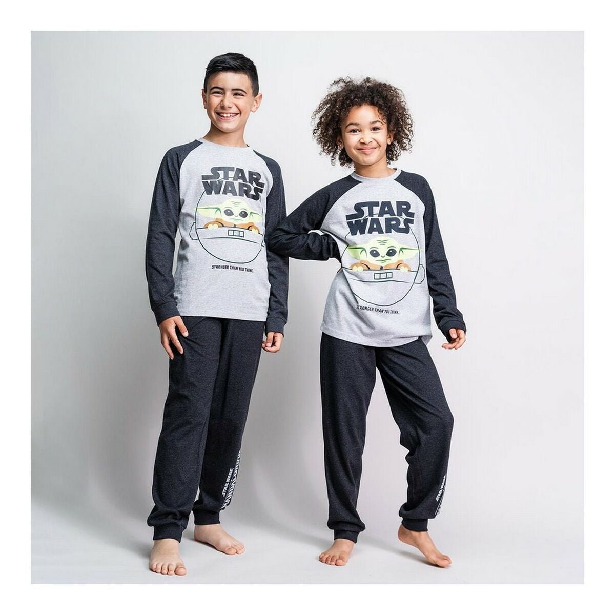 Children's Pyjama The Mandalorian Grey - MES49