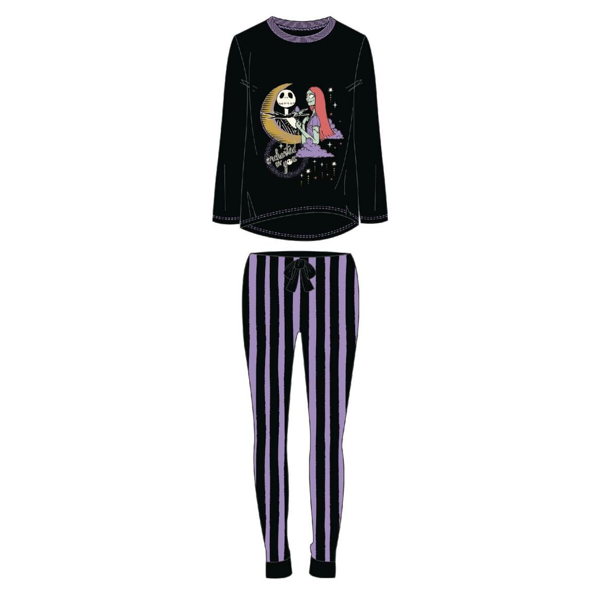 Children's Pyjama The Nightmare Before Christmas Black - MES49