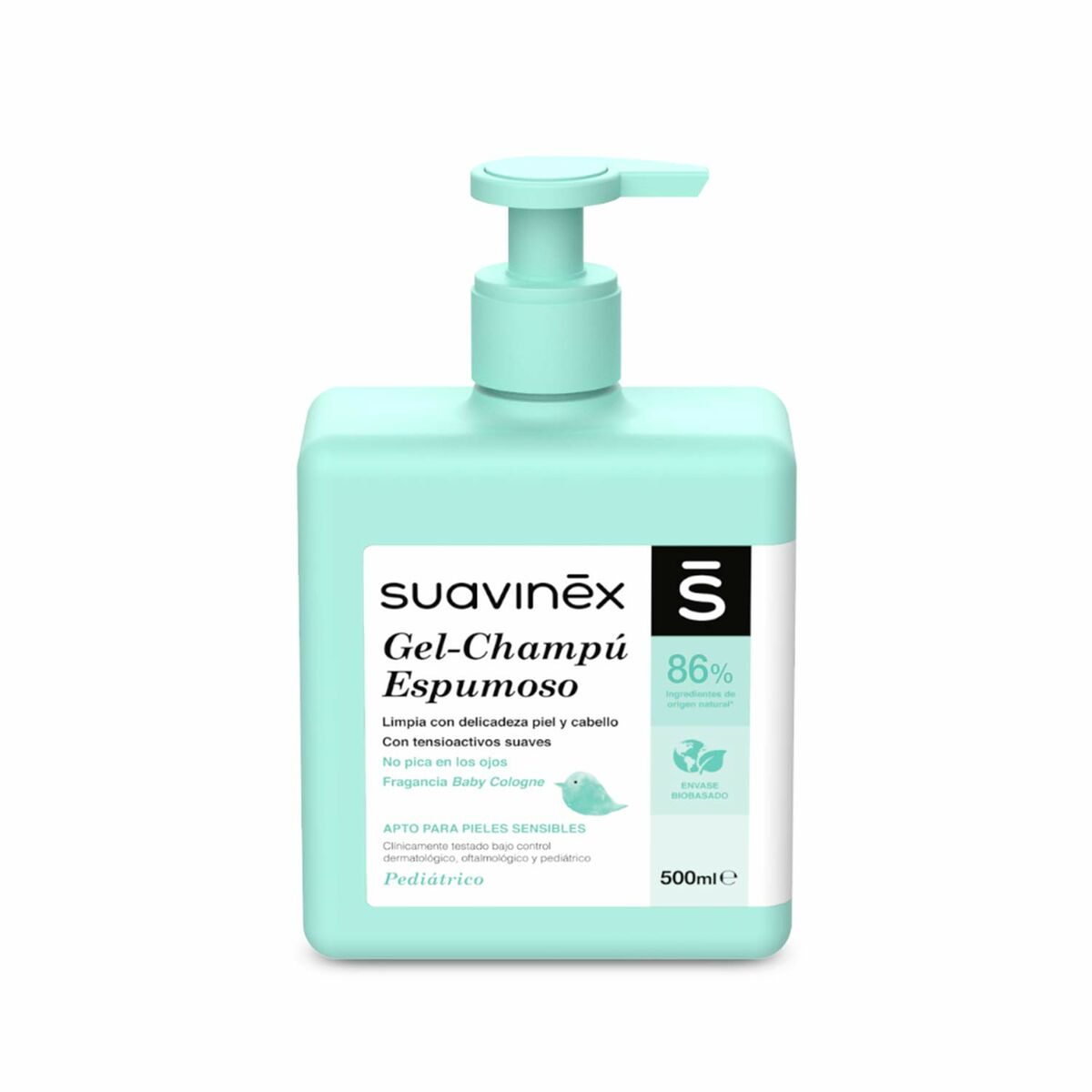 Children's Shampoo Suavinex Frothy (500 ml) - MES49