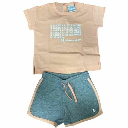 Children's Sports Outfit Champion Baby Beige Beige - MES49