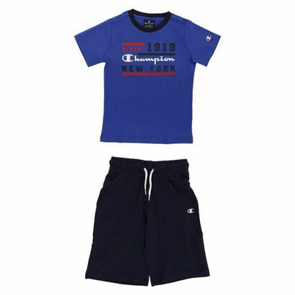 Children's Sports Outfit Champion Blue 2 Pieces - MES49