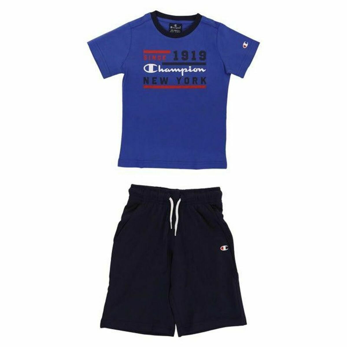 Children's Sports Outfit Champion Blue 2 Pieces - MES49