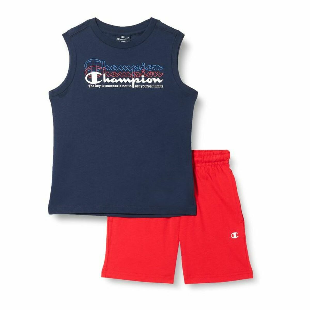 Children's Sports Outfit Champion Blue 2 Pieces - MES49